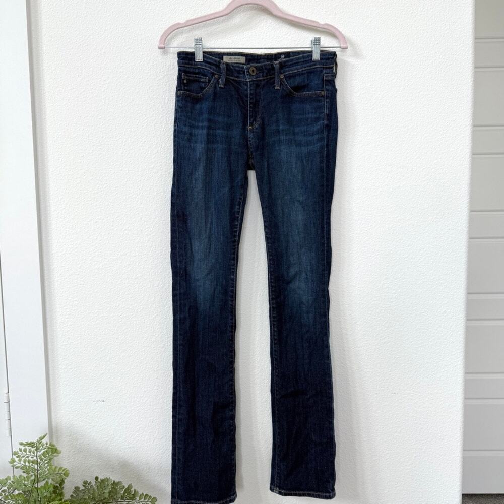 AG Adriano Goldschmied The Alexa Jeans Mid Rise Bootcut Dark Wash USA Made 27‎